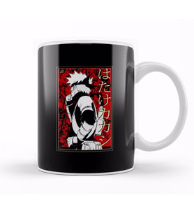 Kakashi Ninja Style Kupa Bardak Porselen
