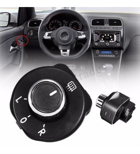 VOLKSWAGEN POLO AYNA AYAR DÜĞMESİ   2011-2016 **KROM**