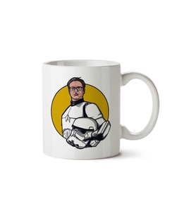 Geek Trooper Big Bang Theory Star Wars iki Tarafı Baskılı Kupa Bardak