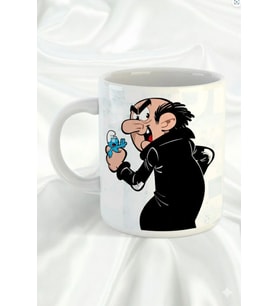 "Şirinler" Gargamel Gargi Tasarımlı Hediyelik Porselen Kupa Bardak