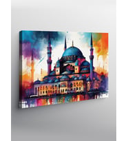 Kanvas Tablo Cami Manzarası