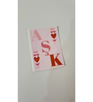 Aşk Yazılı Sevgili Kartı 10x7 Cm 50 Adet