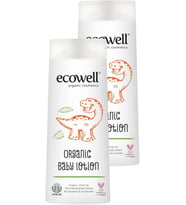 Bebek Yüz & Vücut Losyonu Organik & Vegan Sertifikalı Nemlendirici Krem Parabensiz 2X300ml