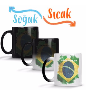 Kp Brazil Sihirli Kupa Bardak Porselen