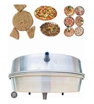 Elektrikli Tandır Fırınıyla Lezzetli Lavaş, Gözleme ve Pizza Yapımı (Kurşun Gri)