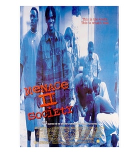 Menace Iı Society Film Posteri Tablo Ahşap Poster Dekoratif