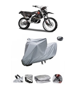 Asya RX 250 Supermoto  Su Geçirmez Motosiklet Brandası ARKA ÇANTA UYUMLU
