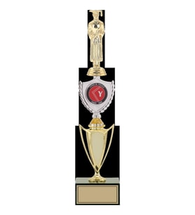 ODAK KUPA - Figürlü Kupalar - Mezuniyet Erkek Figürlü Kupalar FG-042 C - 43 cm