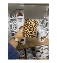 Leopar Kupa Bardak - A Kalite Porselen Kupa Bardak, Leoparlı Kupa Bardak / The Kam Concept,
