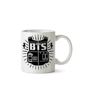 Bts Logo Porselen Kupa Bardak