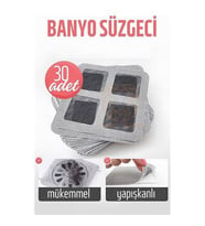 ModaCar Banyo Gider Süzgeci 30 ADET