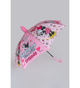 DEKOMUS CEP DEFTERİ VE YENİ SEZON LİSANSLI MINNIE MOUSE KILIFLI ŞEMSİYE ICONIC FOREVER