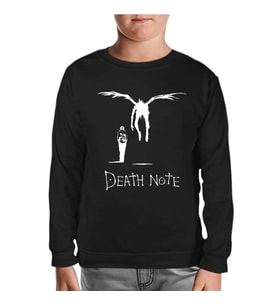 Death Note - Path Siyah Çocuk Sweatshirt