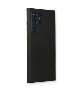 Galaxy S24 Ultra Kılıf Nano İçi Kadife  - Siyah