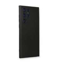 Galaxy S24 Ultra Kılıf Nano İçi Kadife  - Siyah