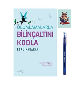 Olumlamalarla Bilinçaltını Kodla - Ebru Karakan 9786258446364 (KALEM VE NOT DEFTERLİ)