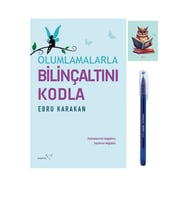 Olumlamalarla Bilinçaltını Kodla - Ebru Karakan 9786258446364 (KALEM VE NOT DEFTERLİ)