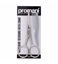 Promani Bıyık Makası + Tarak PR741