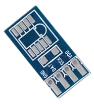 Sht10 Sht11 Nem Sensör Pcbsi Pcb Sensirion SHT1x Sensörler için Dip Çevirici PCB