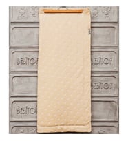 Bebitof Puanlı Kadife Bebek Battaniyesi - 95x85 cm (Taş)