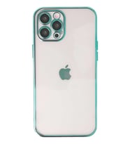 iPhone 12 Pro Kılıf Razer Lensli Silikon - Yeşil