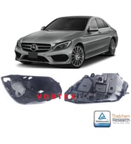 Mercedes W205 Ön Far Kasası Sol 2014 Sonrası Uyumlu