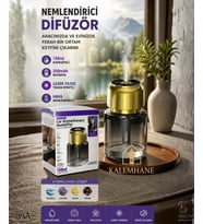 Kalemhane Hava Nemlendirici Difüzör Lazer Işıklı