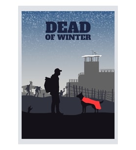 Dead Of Winter Seyahat Poster Tarzı - Masa Oyunu Sanatı Tablo Ahşap Poster Dekoratif