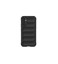 Coverzone Samsung Galaxy A16 ile Uyumlu K?l?f TPU Oyuklu Arka Y�zey Z-Etnik Esnek Silikon Kapak Samsung Galaxy A16 i�in O-tto Prime Silikon K?l?f Siyah