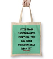 Martha Stewart Quotes-Motivation Quotes - Entrepreneurs İnspiration Success Work Gifts Bez Çanta Uzun Saplı
