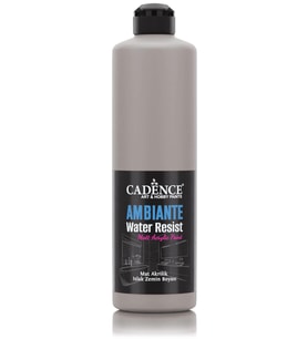 AMBIENTE ISLAK ZEMİN BOYASI AW-19 VİZON GRİ 500ML + KATALİZÖR 20GR