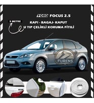 Ford Focus 2.5 Oto Araç Kapı Koruma Fitili 5metre Parlak Beyaz Renk