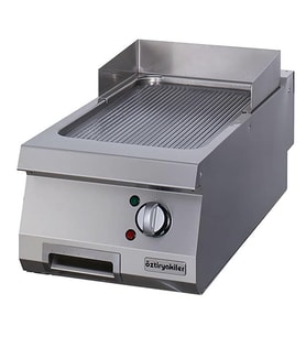 Öztiyakiler Elektrikli Grill Plate, Oluklu, Krom Kaplı, 40x90x30 Cm, Oge 4090 N C