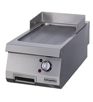 Öztiyakiler Elektrikli Grill Plate, Oluklu, Krom Kaplı, 40x90x30 Cm, Oge 4090 N C