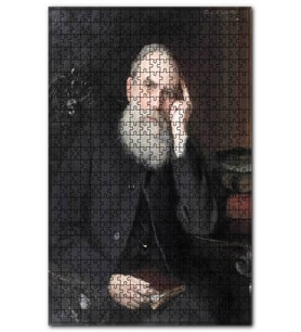 Cakapuzzle Dostoyevski Portre Puzzle Yapboz MDF (Ahşap) (120 Parça)