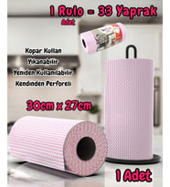 Technow Softtex 33 Yaprak Kopar Kullan Rulo Hassas Temizlik Bezi 27x30cm 1 Rulo Adet