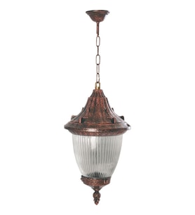 AVONNI BFE-68186-BKR-M3 Kahverengi Boyalı Dış Mekan Aydınlatma E27 ABS Polikarbon Cam 26cm