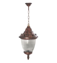 AVONNI BFE-68186-BKR-M3 Kahverengi Boyalı Dış Mekan Aydınlatma E27 ABS Polikarbon Cam 26cm