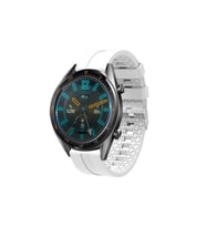 Huawei Watch GT 3 46mm Uyumlu Kordon Silikon Yumuşak Esnek Sportif KRD-23 Kayış