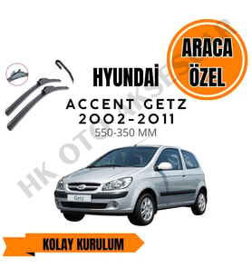 Hyundai Getz Araca Özel ön iki Silecek (2002-2011)