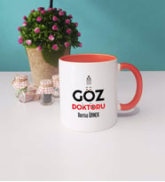 Göz Doktoru Kupa Bardak Turuncu
