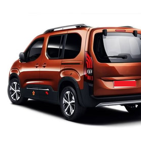 Peugeot Rifter Krom Yan Kapı Çıtası 4 Parça 2018-2023 Model Arası P.ÇELİK