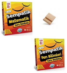 Ünlüler Karması LGS 2027 Matematik ve Fen Bilimleri Sempatik Soru Bankası + Telefon Standı