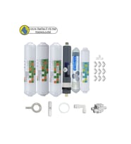 Purefer Kapalı kasa su arıtma cihazlarına Sertifikalı 6li Platinium mebran Şeffaf 4lü mineral