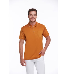 Hatemoğlu Turuncu Regular Fit %100 Pamuk Basic Merserize Polo Yaka Tişört