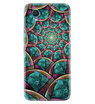 Alcatel 1 2022 Kılıf Resimli Desenli Silikon Platinium Series Circles 1828