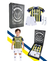 FENERBAHÇE 25/26 ÇUBUKLU FORMA, ŞORT, ÇORAP SET LAZER KUTU HEDİYELİ