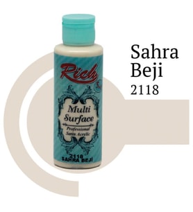 Riculti Surface 2118 Sahra Beji Akrilik Boya 120 cc