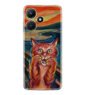 Infınix Hot 30i Kılıf Silikon Desen Özel Seri Tablo Cat 1788