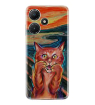 Infınix Hot 30i Kılıf Silikon Desen Özel Seri Tablo Cat 1788